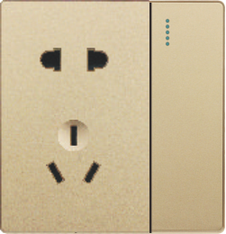 Q10-007 一开五孔插座