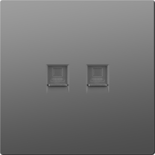 X9-016 二位电脑插座