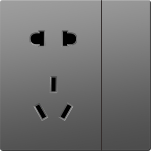 X9-012 一位开关带五孔插座