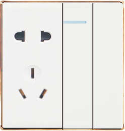 Q2-008 二开五孔插座