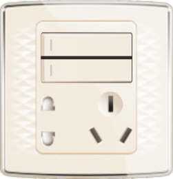 Q8-008 二开五孔插座