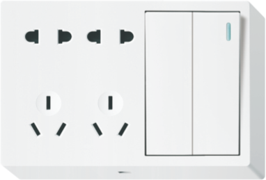 N20-013 二开十孔插座