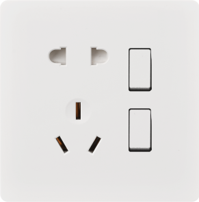 Q10-020 二开五孔插座