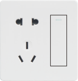 Q1-007 一开五孔插座