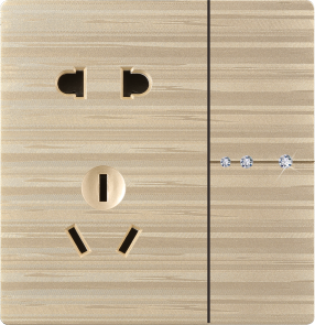 G12-018 一开五孔插座