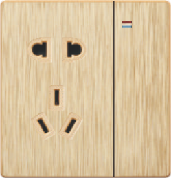 Q11-007 一开五孔插座