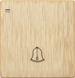 Q11-005 一位大板门铃开关