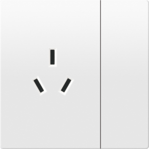 X9-011 一位双控带16A三极插座