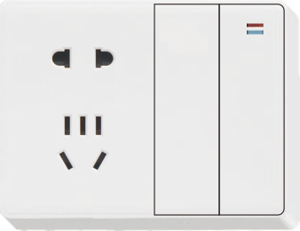 N12-010 二开带五孔插座