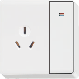 N12-006 一开带16A插座