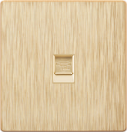 Q11-016 一位电话插座