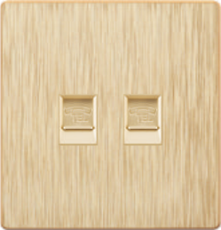 Q11-017 二位电话插座