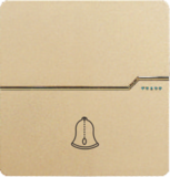 Q9-005 一位大板门铃开关