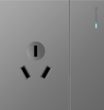 V1-011 一位开关带16A三极插座