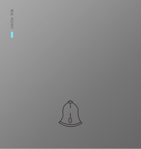 V1-005 大板门铃开关