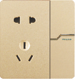 Q9-007 一开五孔插座