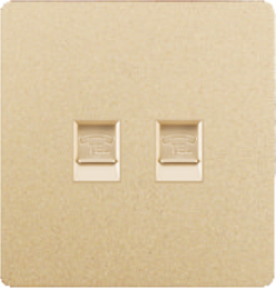 Q9-017 二位电话插座