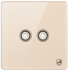 G18-026 二位电视插座